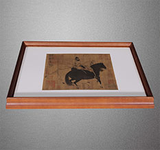 华蓥书画装裱配框服务案例